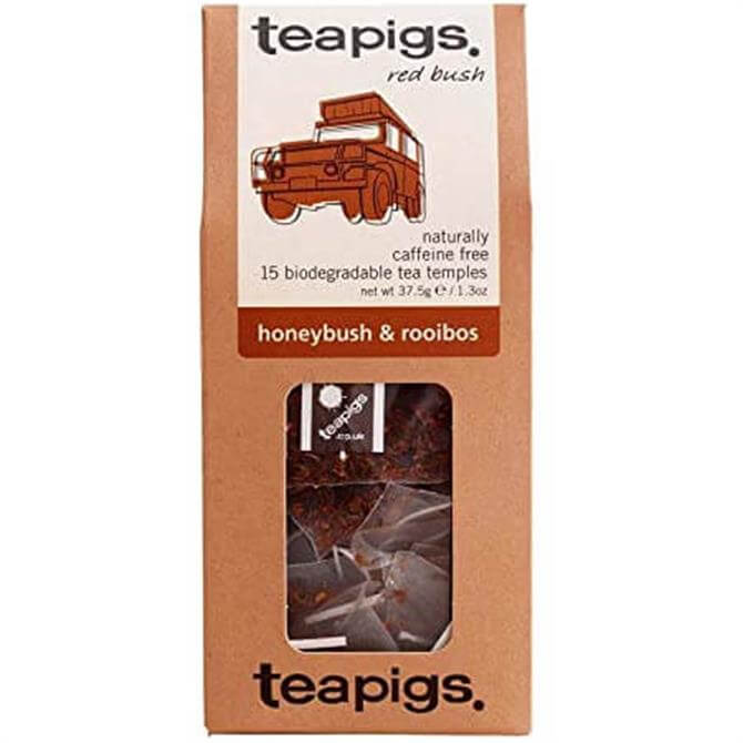 Teapigs Honeybush & Rooibos Tea Temples 37.5g